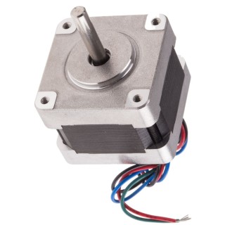 RS PRO High Torque Hybrid Stepper Motor 9V, 0.21Nm Holding Torque, 1.8° Step Angle, 39.2 x 39.2 mm Frame, 5 mm 892-8723