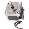 RS PRO High Torque Hybrid Stepper Motor 9V, 0.21Nm Holding Torque, 1.8° Step Angle, 39.2 x 39.2 mm Frame, 5 mm 892-8723