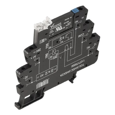 Weidmüller Solid State Interface Relay 24V AC, 240V AC, DIN Rail Mount, SPDT, Screw Terminal, Series TOS 1127500000
