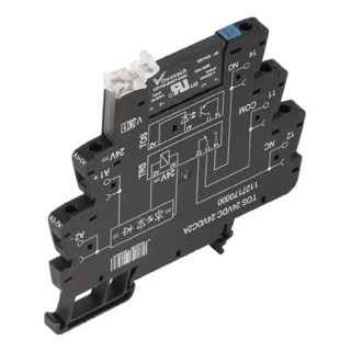 Weidmüller TOZ Solid State Interface Relay 24V AC, 240V AC, DIN Rail Mount, Screw Terminal 1127530000