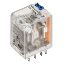 Weidmüller Panel Power Relay 24V AC Coil 5A Switching Current 4PDT DRM Series 7760056083