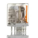 Weidmüller Panel Power Relay 24V DC Coil 5A Switching Current 4PDT DRM Series 7760056097
