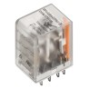Weidmüller Panel Power Relay 115V ac Coil Voltage 5A Switching Current 4PDT DRM Series 7760056085