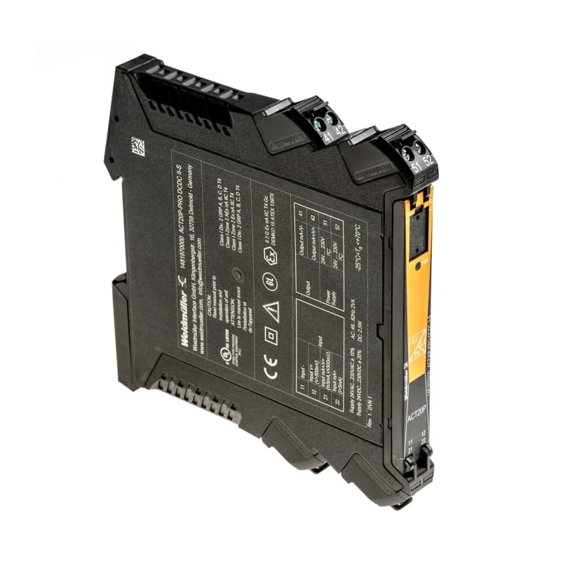Weidmüller ACT20P Series Signal Conditioner Current/Voltage Input Current Output 230V AC Supply ATEX ACT20P