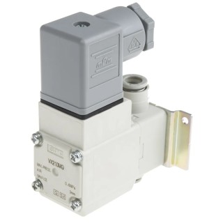 SMC Pneumatic Solenoid Valve 2/2 Solenoid/Spring Rc Threaded 8 mm Port Size 24V DC Coil 4.5W Power VX210MG