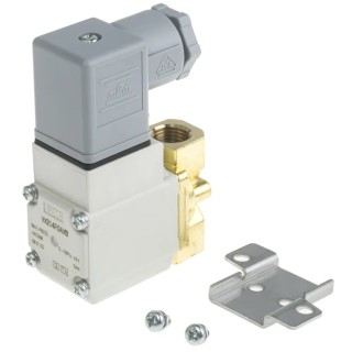 SMC Pneumatic Solenoid Valve 2/2 Solenoid/Spring G Brass Body, 24V DC, 4.5W, VX214FGAXB
