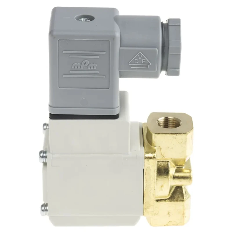 SMC Pneumatic Solenoid Valve 2/2 NC Solenoid/Spring G 1/8 Threaded Port 24V dc VX212AGAXB