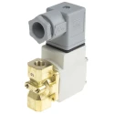 SMC Pneumatic Solenoid Valve 2/2 NC Solenoid/Spring G 1/8 Threaded Port 24V dc VX212AGAXB
