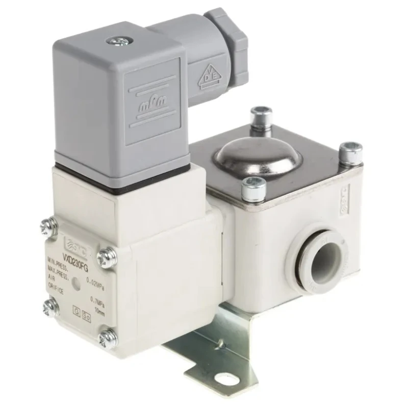 SMC Pneumatic Solenoid Valve 24V DC 1.5 Mpa, One Touch Fitting 12 mm, Resin Body VXD230FG