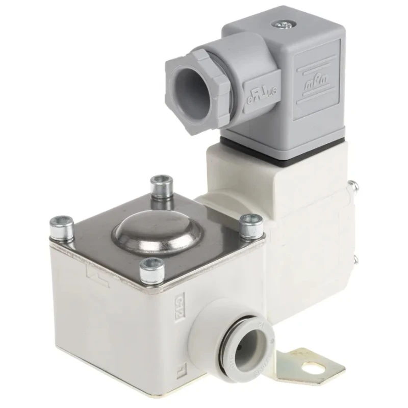 SMC Pneumatic Solenoid Valve 24V DC 1.5 Mpa, One Touch Fitting 12 mm, Resin Body VXD230FG