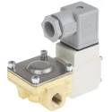 SMC Pneumatic Solenoid Valve, Pilot Operated Diaphragm, Brass Body, G 1/4 Port, 24V DC, 1.5 Mpa Max Pressure, VXD232AGA