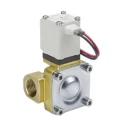 SMC Pneumatic Solenoid Valve, Solenoid G 1in Port Size, 24V DC, Brass Body, 1.5 MPa Pressure, VXD262NGA