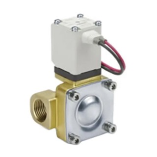 SMC Pneumatic Solenoid Valve, Solenoid G 1in Port Size, 24V DC, Brass Body, 1.5 MPa Pressure, VXD262NGA