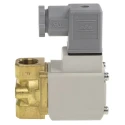 SMC Pneumatic Solenoid Valve 2/2 Solenoid/Spring, Brass Body, 24V dc, 239.4L/min Flow Rate VX224EGAXB
