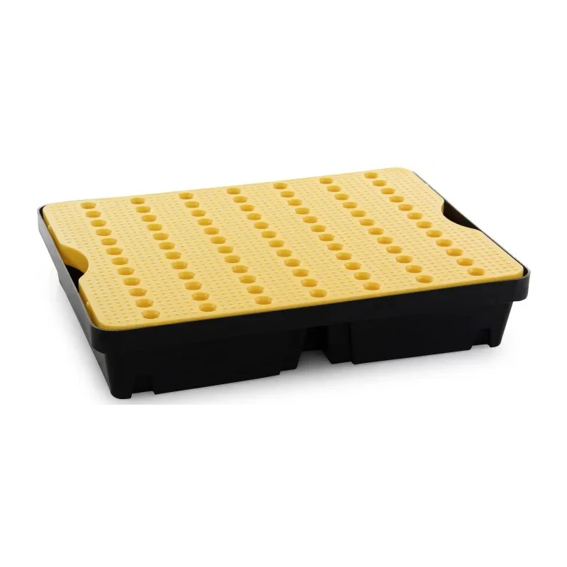 RS PRO Spill Control Spill Tray with Grate Polyethylene 40 L Capacity Industrial Storage 893-0378