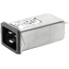 Schurter IEC Connector C20 Male 16A 250V AC Screw Mount Quick Connect 5130.0000.21