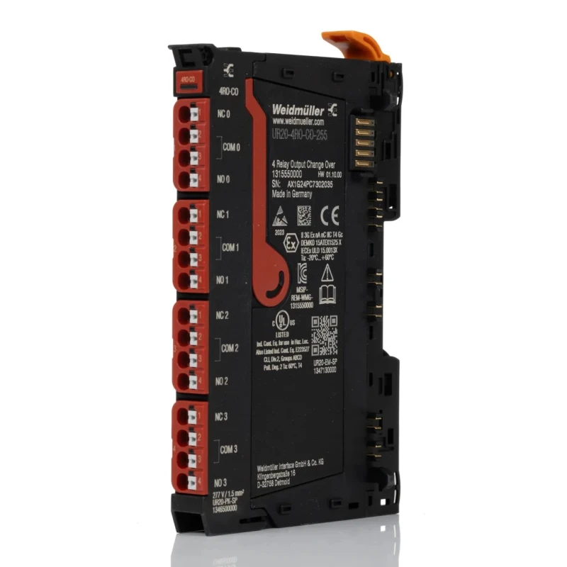 Weidmüller Remote I/O Module Digital AIO Series 24V DC, 120mm x 11.5mm x 76mm, DIN Rail Mount 1315550000