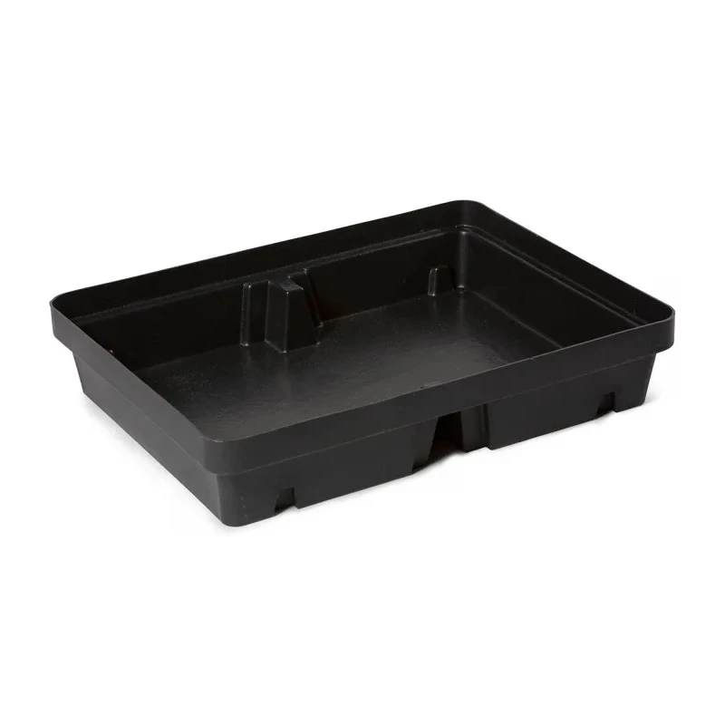 RS PRO Spill Control Spill Tray Polyethylene 40L Industrial Storage Tray 800mm x 400mm x 155mm 893-0372