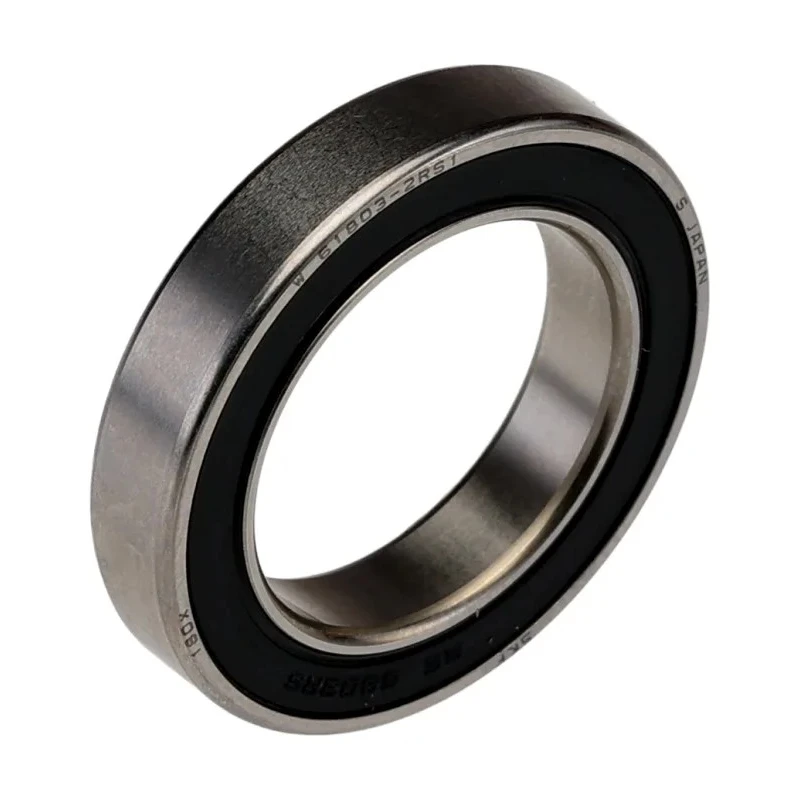 SKF Single Row Deep Groove Ball Bearing 17 mm Inside Diameter, 26 mm Outside Diameter, Sealed, Stainless Steel W 61803-2RS1