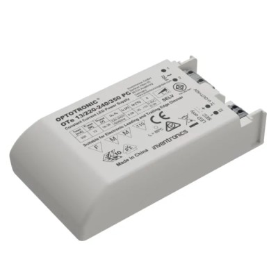 Inventronics IP20 1 Output LED Driver 18V-38V 13W 350mA Leading Edge Dimmable 