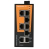 Weidmüller Unmanaged 8 Port Ethernet Switch with 2 SFP Ports, Rack Mount, 50mm x 114mm x 70mm, 9.6-60V DC, Model 1240900000