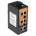 Weidmüller Unmanaged 8 Port Ethernet Switch with 2 SFP Ports, Rack Mount, 50mm x 114mm x 70mm, 9.6-60V DC, Model 1240900000
