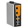 Weidmüller Ethernet Switch DIN Rail Mount 8 RJ45 Ports 100Mbps Transmission 24 V 1240940000