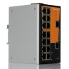 Weidmüller Unmanaged Ethernet Switch 16 RJ45 Ports 2 SFP Ports Rack Mount 135x80.5x105mm 1241000000