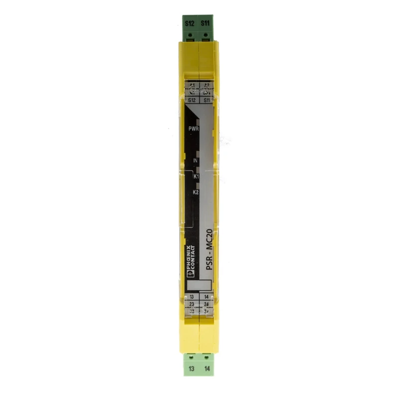 Pilz 24V DC Safety Relay with 3 Safety Contacts and 3 Auxiliary Contacts PSR MC20-3NO-1DO-24DC-SP