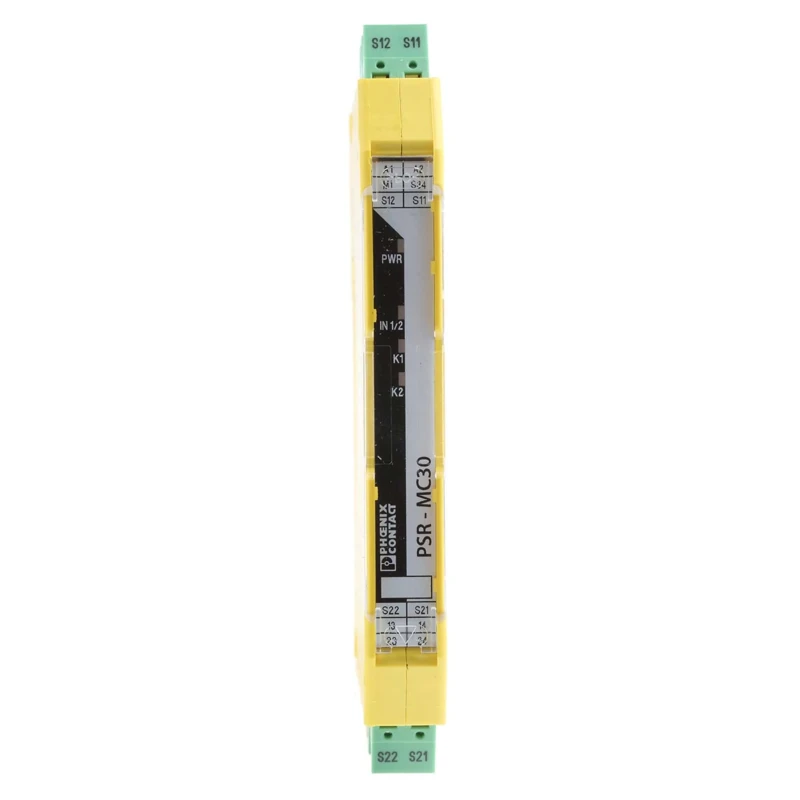 Pilz 24V DC Safety Relay with 2 Safety Contacts, 2 Auxiliary Contacts, Automatic & Manual Reset PSR MC30-2NO-1DO-24DC-SP