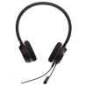 Jabra Over The Head Black Stereo On Ear Headset with Noise Cancelling Microphone USB Adapter Integration Model 4999-823-109