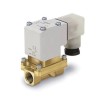 SMC Solenoid Valve, 2 Port, Brass Body, 24V dc, 6 bar Max Pressure VXZ232AGA