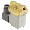 SMC Solenoid Valve, 2 Port, Brass Body, 24V dc, 6 bar Max Pressure VXZ232AGA