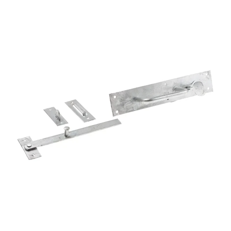 RS PRO Steel Lockable Gate Latch Galvanised Finish 894-6793