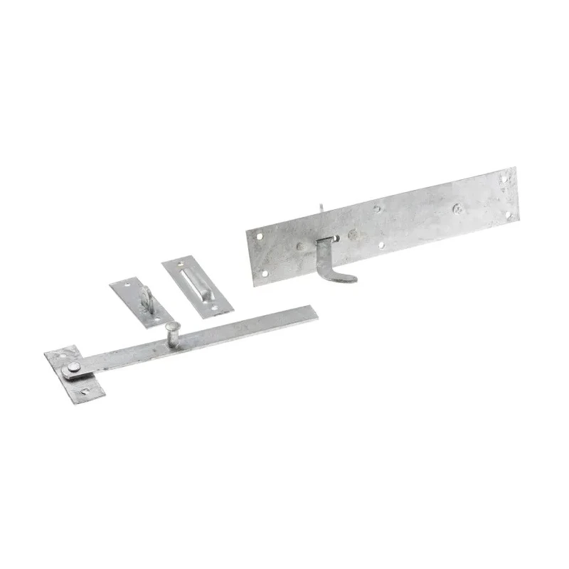 RS PRO Steel Lockable Gate Latch Galvanised Finish 894-6793