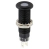 Sloan Black LED Panel Mount Indicator 3448 Series, 8.2 x 7.6 mm Mount Hole, FASTON Termination, IP68 Rated 3448B1W3W55NCL1
