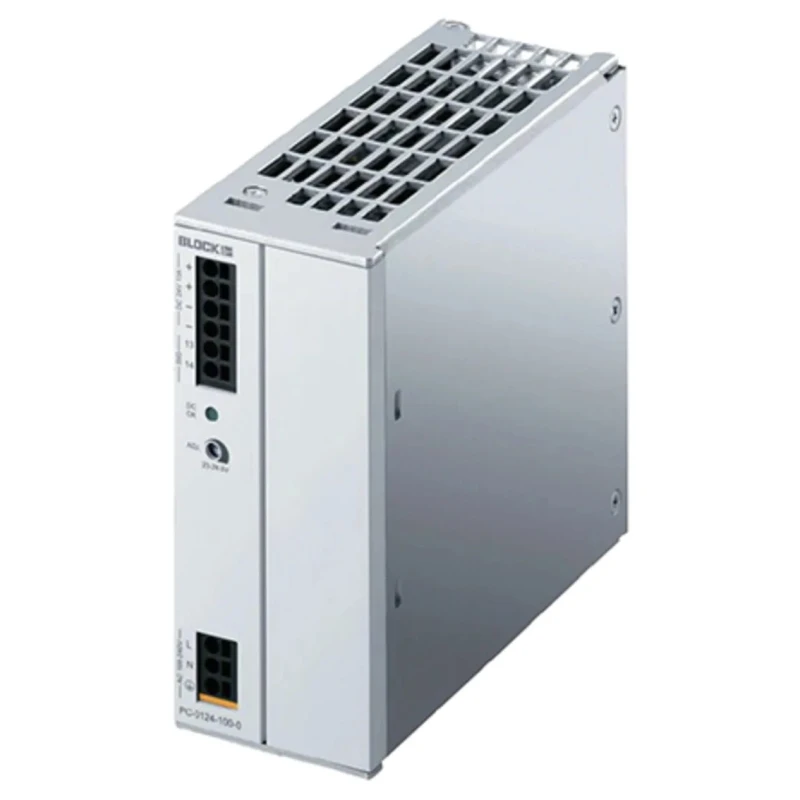 Block PC Series Switched Mode DIN Rail Power Supply 28.5 V DC, 240 W, 10 A Output, IP20 PC-0124-100-0
