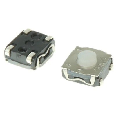C & K IP67 Tactile Switch Tactile 0.6 mm, SPST, 50mA, 24 V dc, Surface Mount 