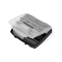 HellermannTyton Heat Shrink Tubing, Clear and Black, 12 mm Sleeve Diameter x 80 mm 380-03004 ShrinKit 321-A Basic-PO-X-BK/CL
