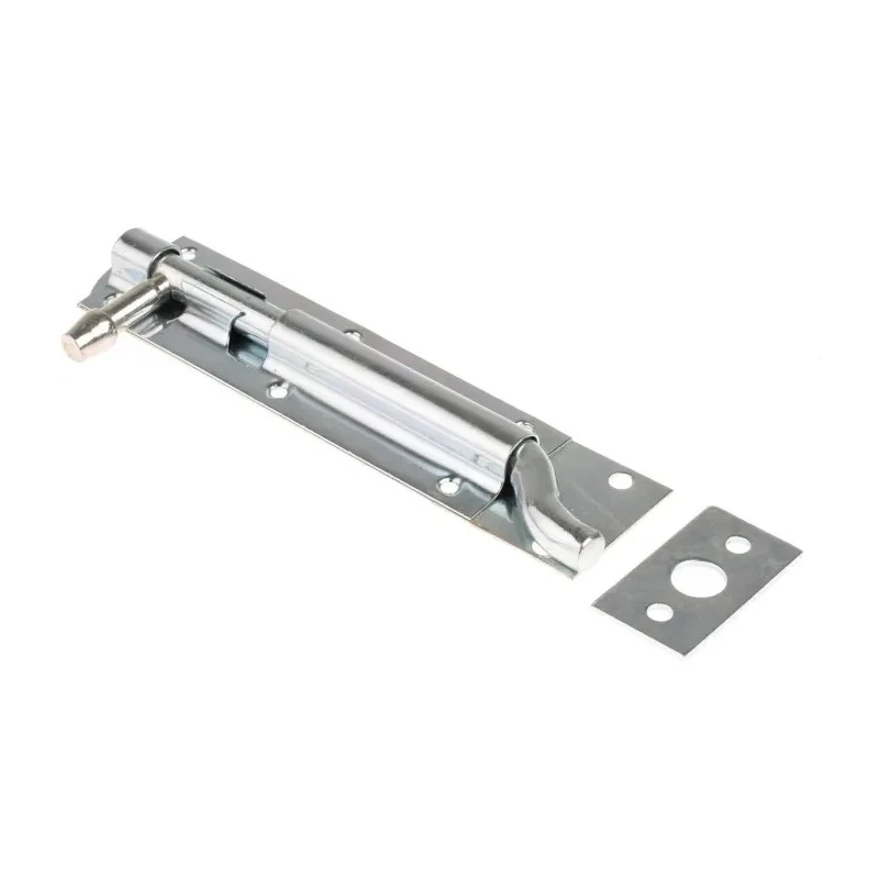 RS PRO Steel Bright Zinc Necked Tower Door Bolt 150 mm 893-8635