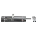 RS PRO Brass Chrome Plated Straight Barrel Door Bolt 100 mm 893-8672