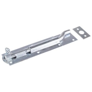 RS PRO Steel Bright Zinc Necked Tower Door Bolt 200 mm 893-8644