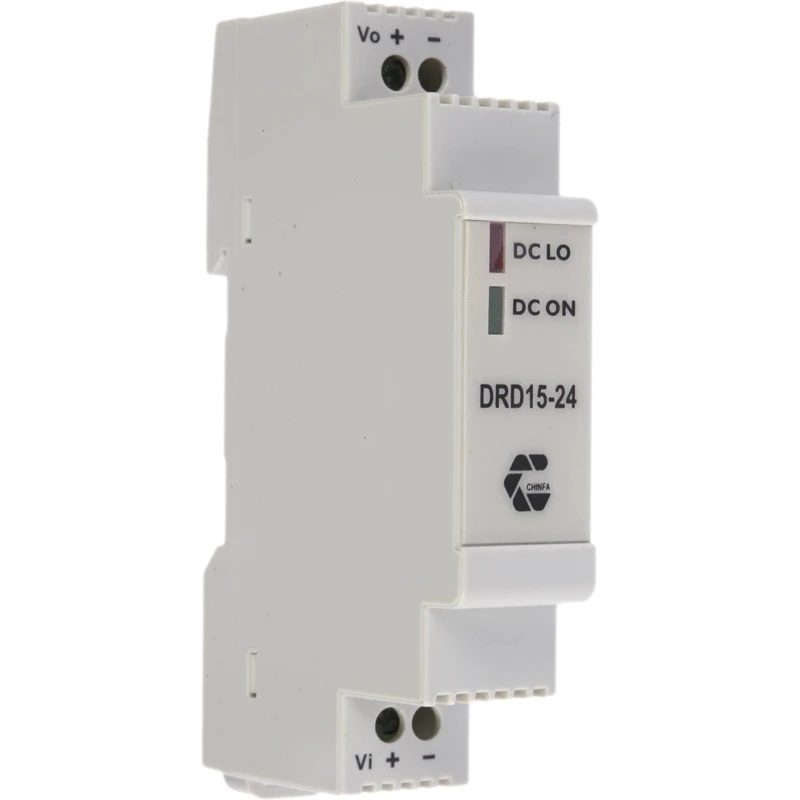 Chinfa DC/DC Converter, 24V DC Output, 630mA, 36V DC Max Input, DIN Rail Mount, 15W Power DRD15