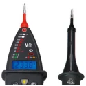 Chauvin Arnoux LED Voltage Tester CAT IV 1000 V AC, 1400V DC, Continuity Check, Battery Powered P01191773