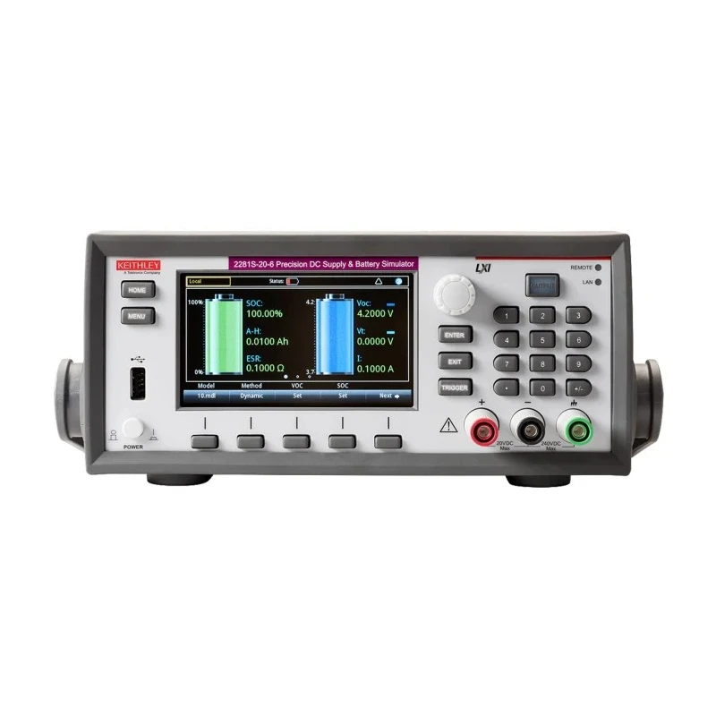 Keithley Digital Bench Power Supply 1-Output 0 V to 20 V DC 120 W 6 A Max 2281S-20-6