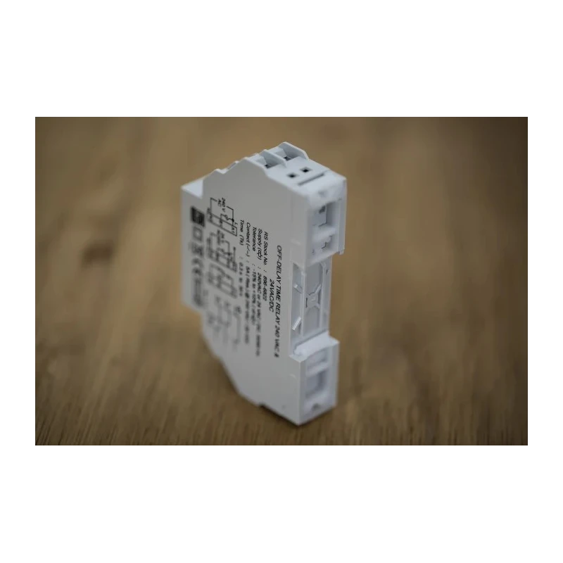 Dold DIN Rail Timer Relay 1-Contact Off Delay 24 V dc 24V ac 240 V ac 0.3 s to 30 h SPDT Switch Configuration 896-6822