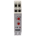 Relpol DIN Rail Timer Relay, 1-Contact, 24 V dc 110 V ac, 24 V ac, 0.3 s to 30 h, 1-Function, SPDT Switch 896-6829