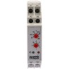 Relpol DIN Rail Timer Relay, 1-Contact, 24 V dc 110 V ac, 24 V ac, 0.3 s to 30 h, 1-Function, SPDT Switch 896-6829