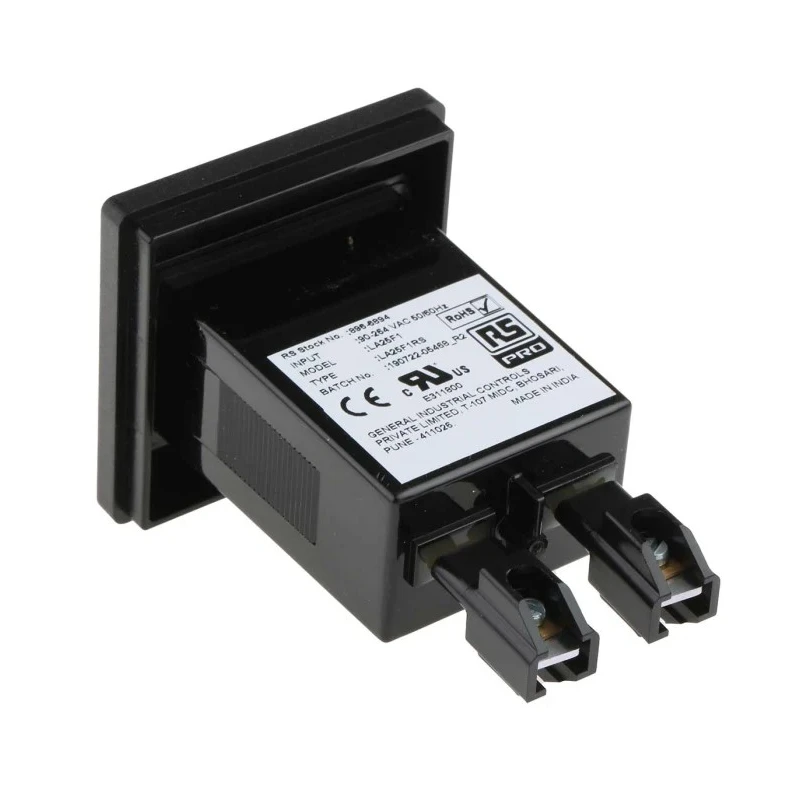 RS PRO Hour Meter 6 Digit Analogue Panel Mount 264V AC 3.6mm Digit Height 896-6894