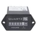 RS PRO 6 Digit Analogue Hour Meter Panel Mount 4 to 30V AC/DC ±0.02% Accuracy 896-6923